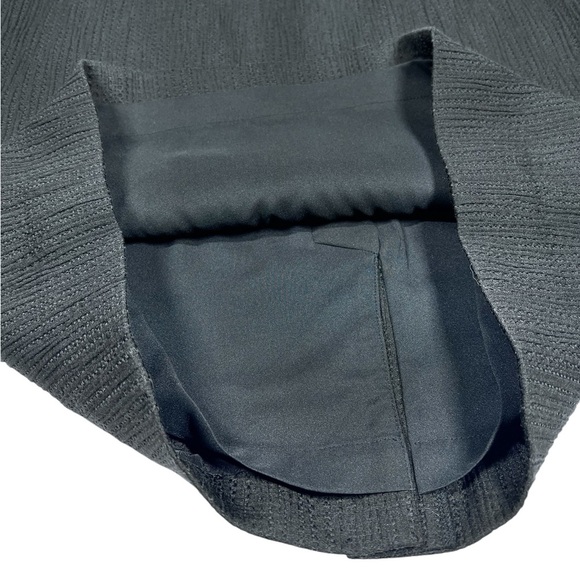 NWT CLASSIQUES ENTIER Black Lined Pencil Skirt Women's Size 12 - Picture 7 of 16